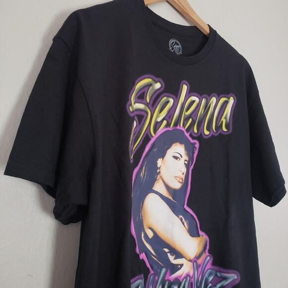 NEW Selena Official Merchandise Si Una Vez Graphic Logo Short Sleeve T-Shirt Top - Picture 5 of 8